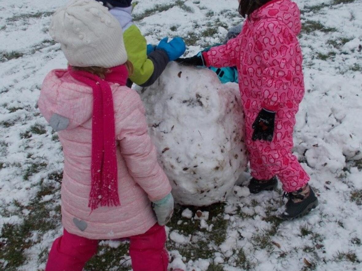 Sonnengruppe im Winter
