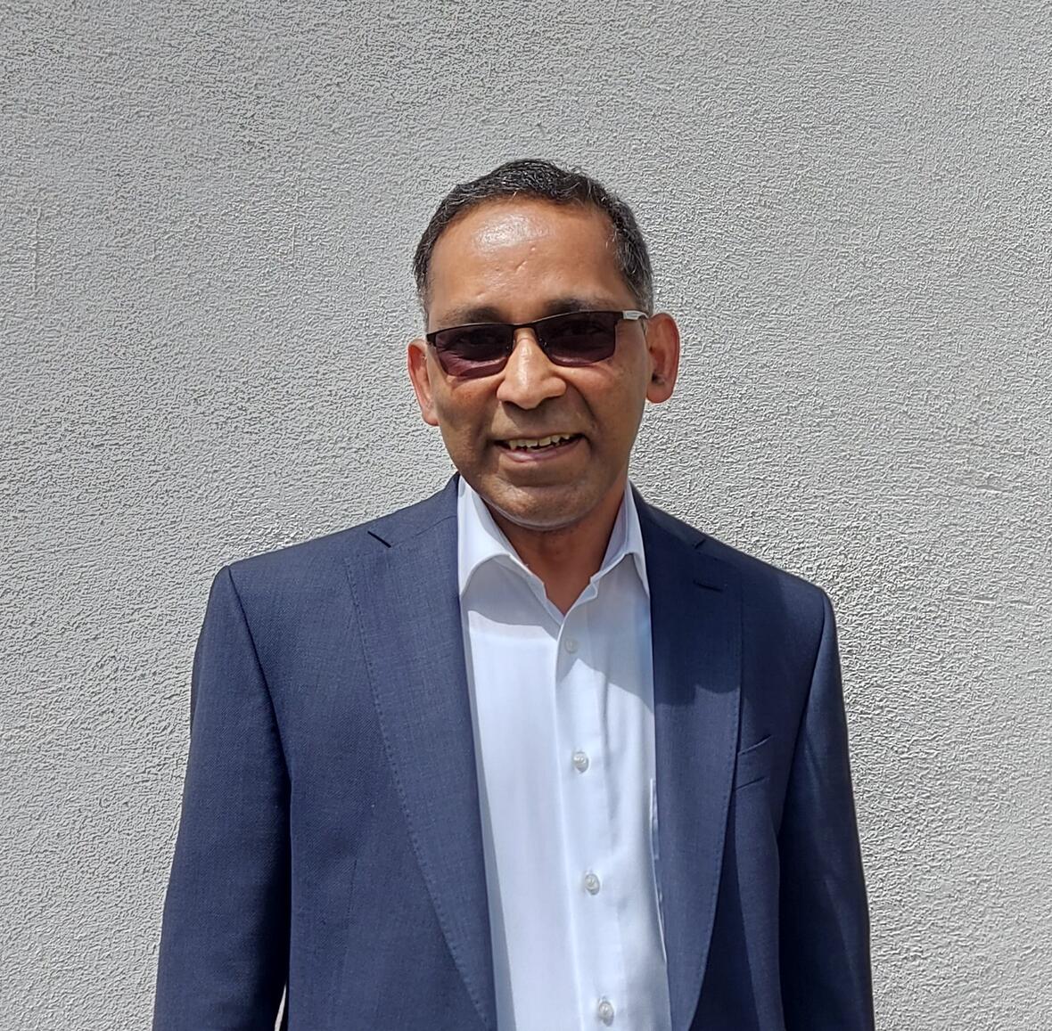 Gesicht Pfarrer Joji John