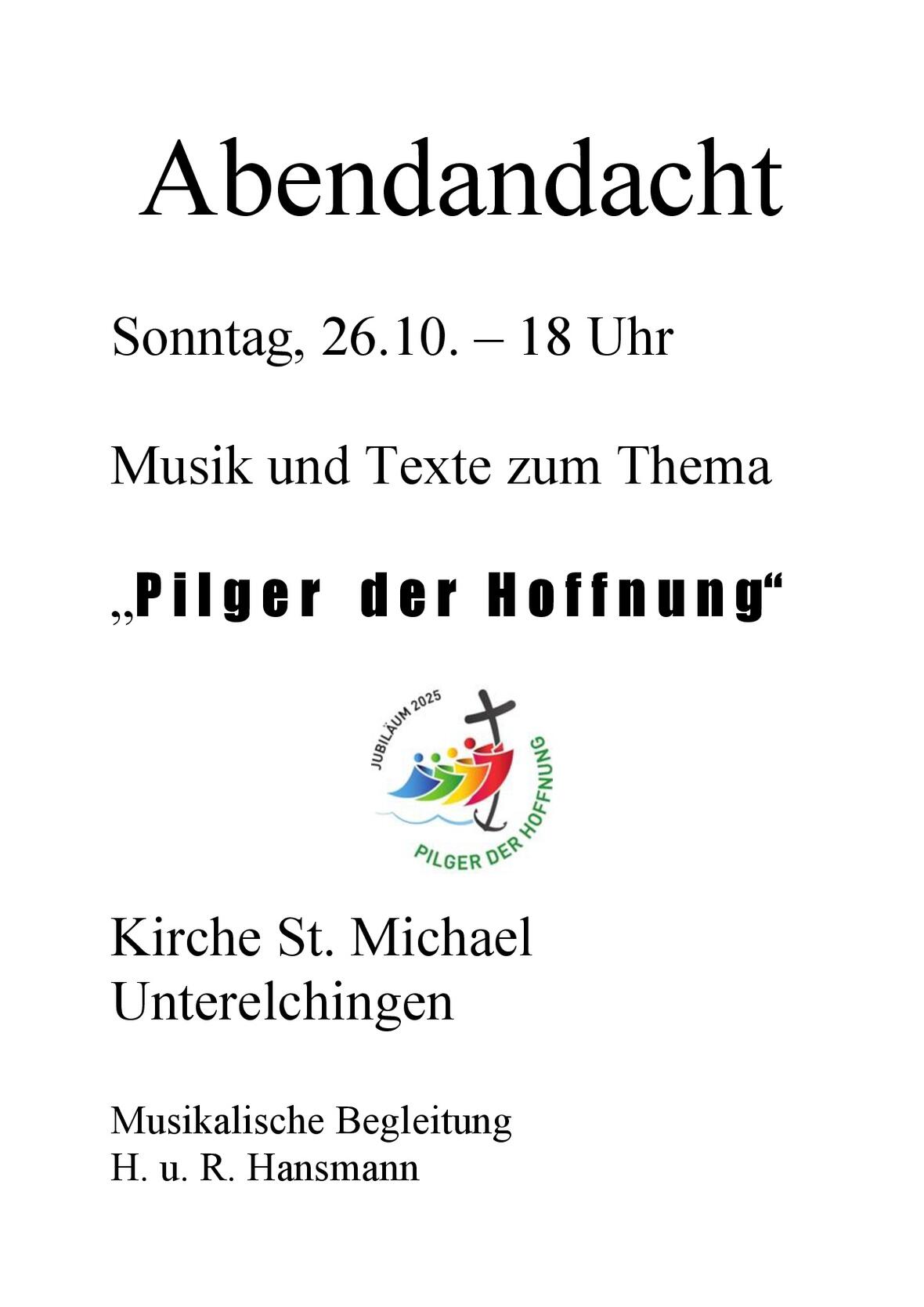 Abendandacht
