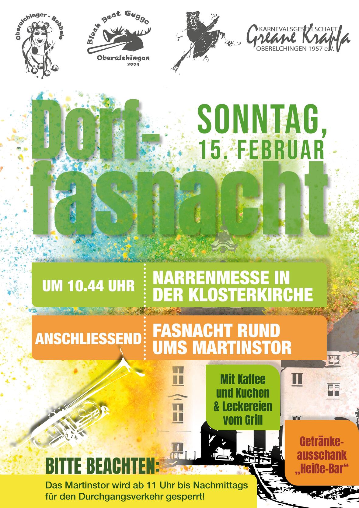 Plakat Narrenmesse 2026