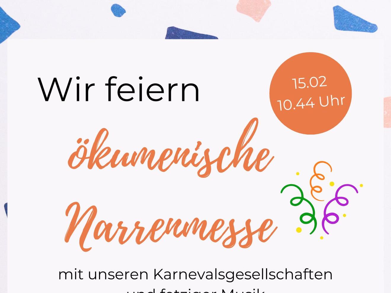 Plakat Narrenmesse 2026