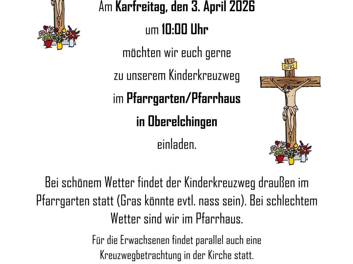 Plakat Kinderkreuzweg OE