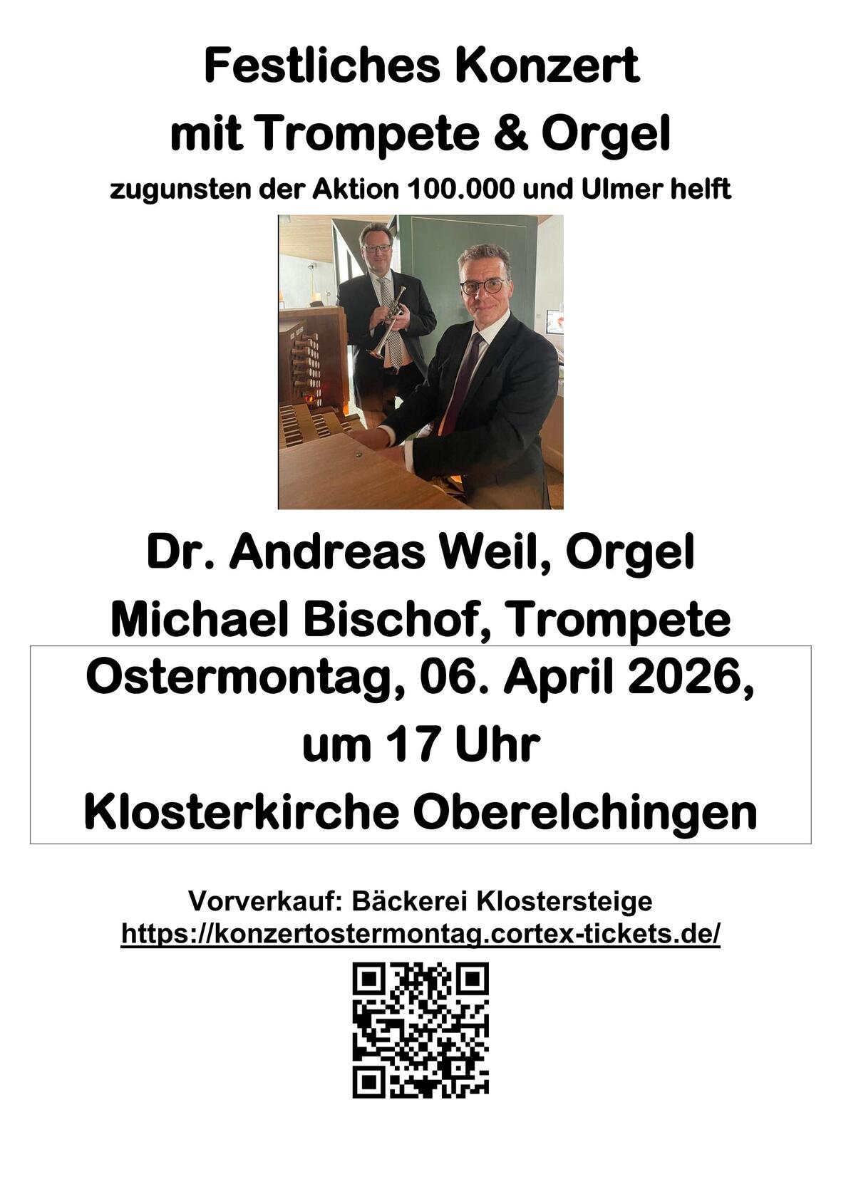 Plakat Konzert Ostermontag OE