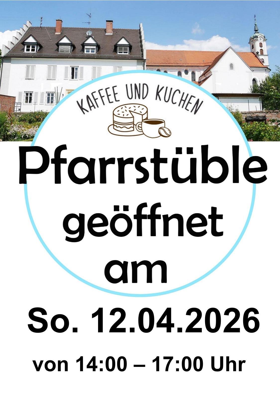 Plakat Pfarrstüble OE April 26