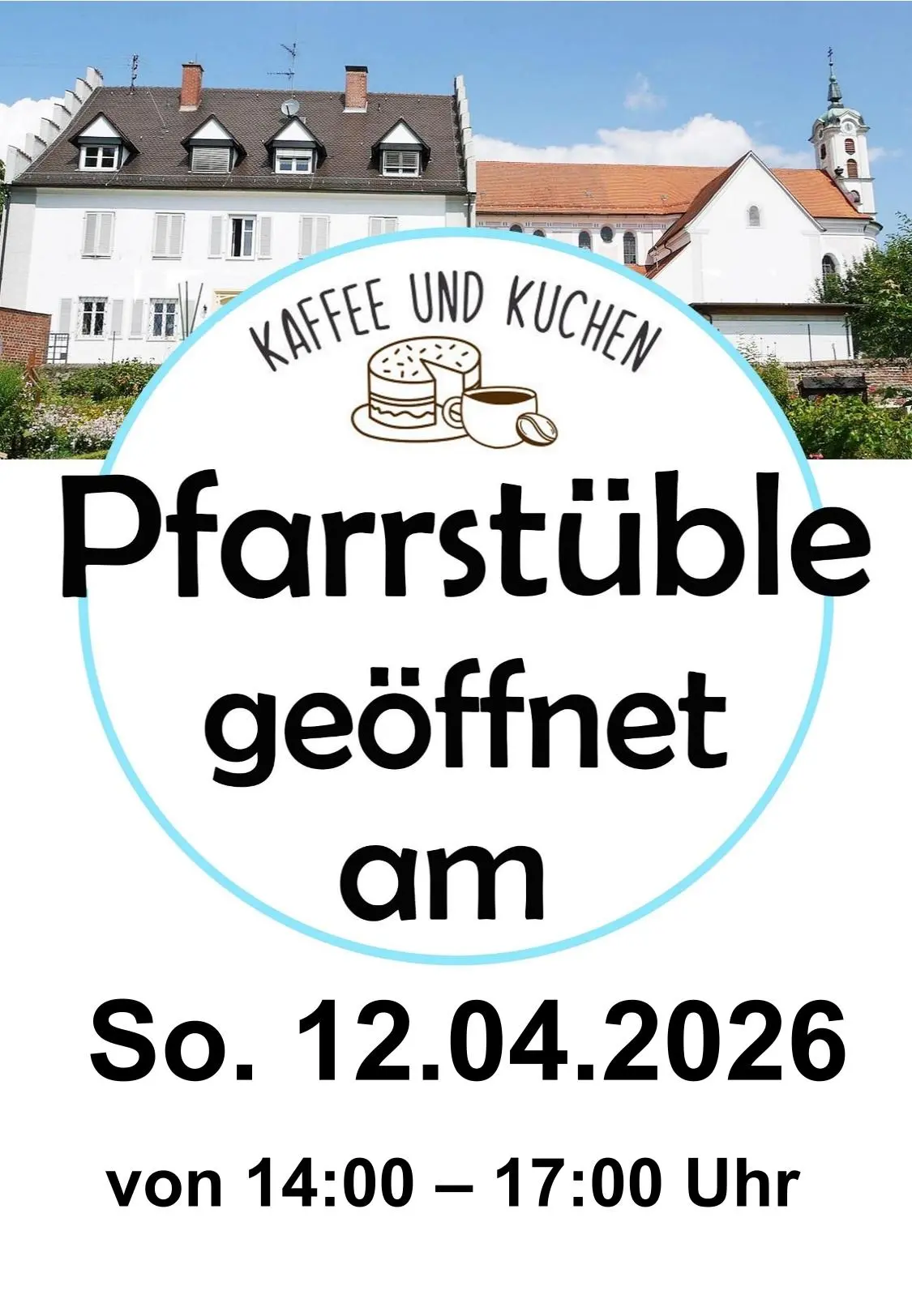 Plakat Pfarrstüble OE April 26
