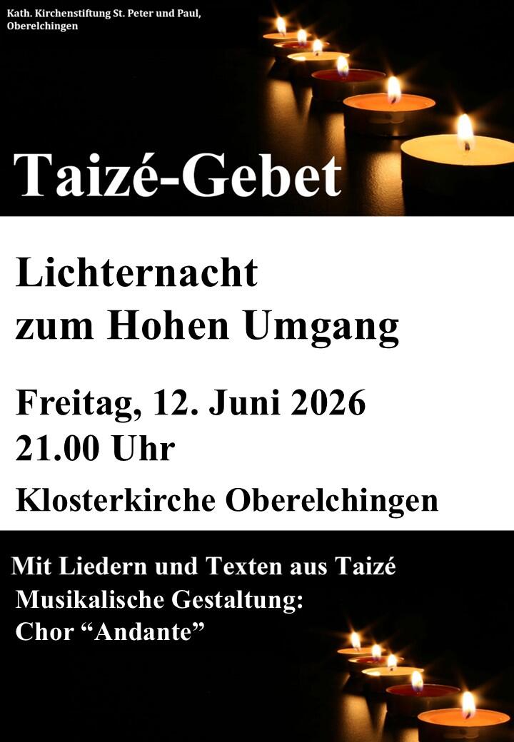 OE Plakat Lichternacht zum hohen Umgang 2026