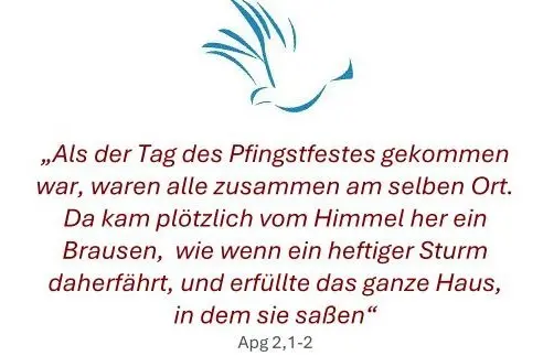 Pingstmontag Bibelspruch