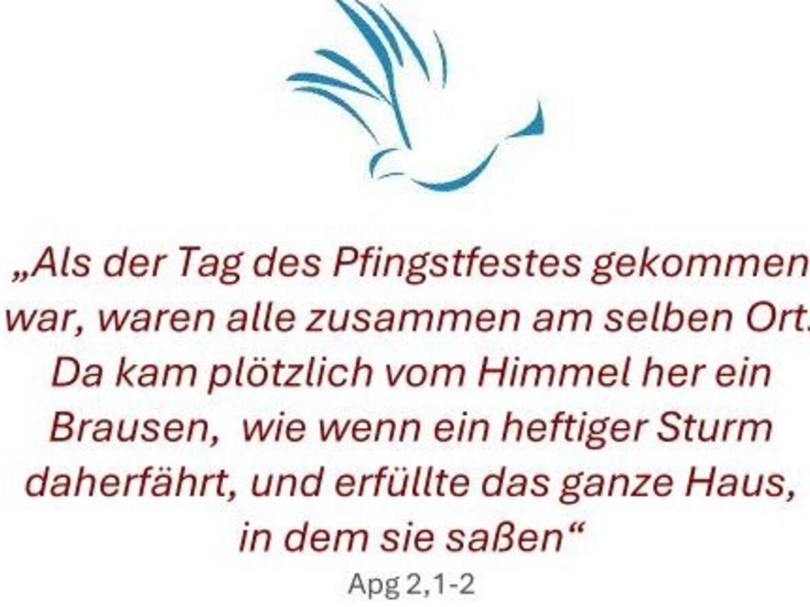 Pingstmontag Bibelspruch