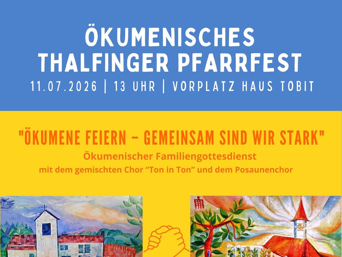 Plakat Pfarrfest 2026 Thalfingen