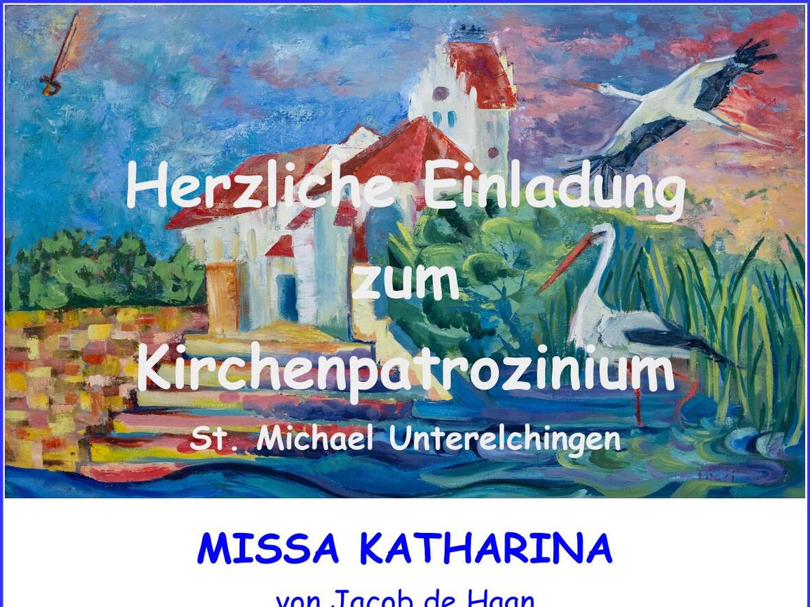 Plakat Patrozinium UE