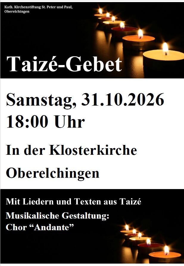 Plakat Taize OE Okt. 2026